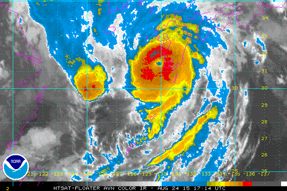 figure 1 - infared satellite image of goni (noaa).gif